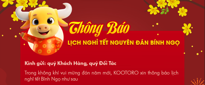 Thông báo lịch nghỉ tết Bính Ngọ 2026